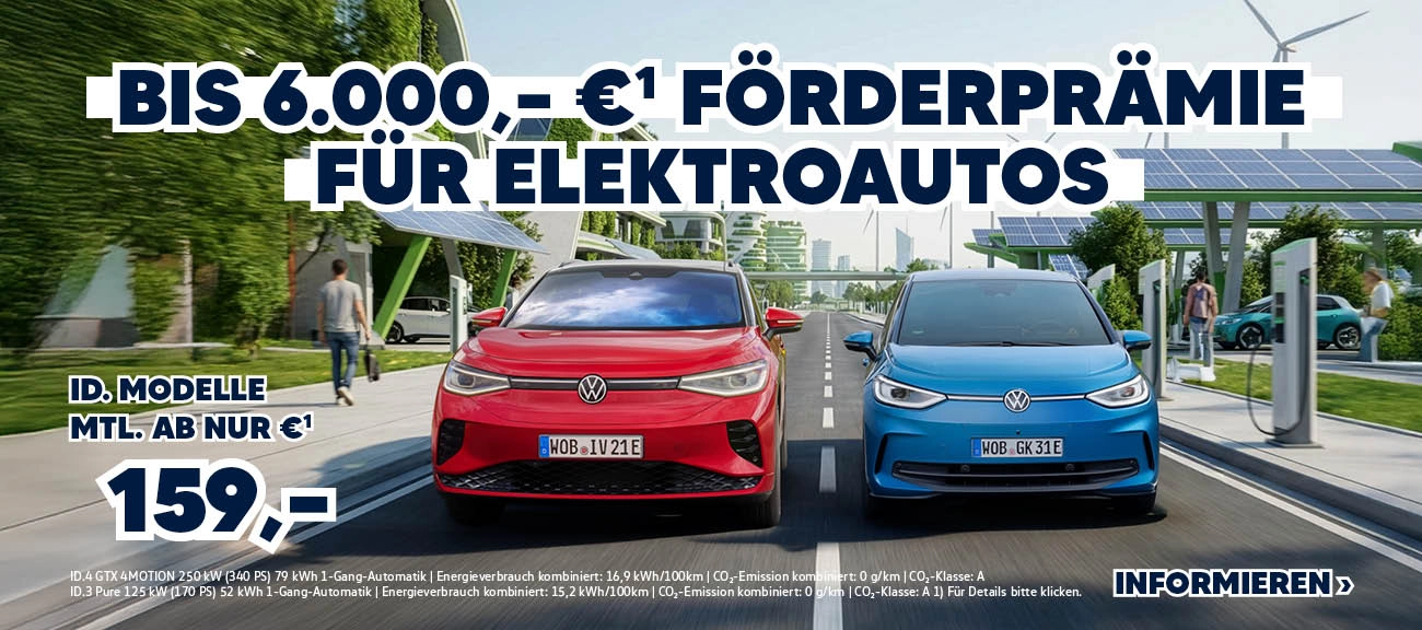 VW E-Förderungsprämie