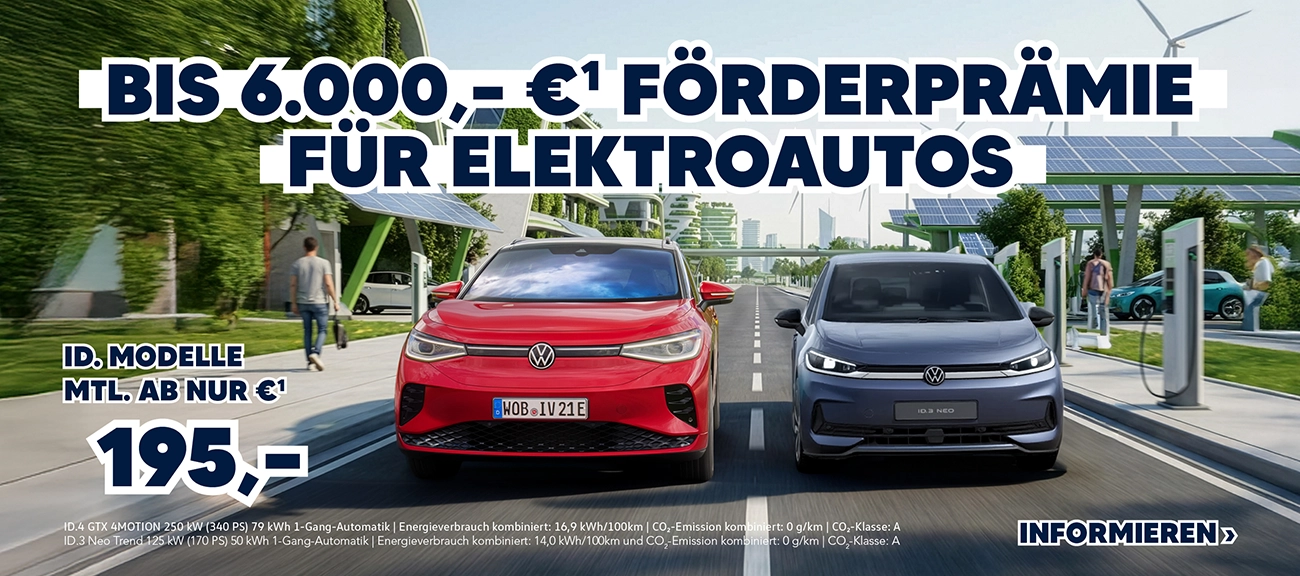 VW E-Förderungsprämie