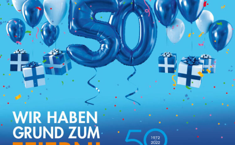  Wir feiern 50 Jahre