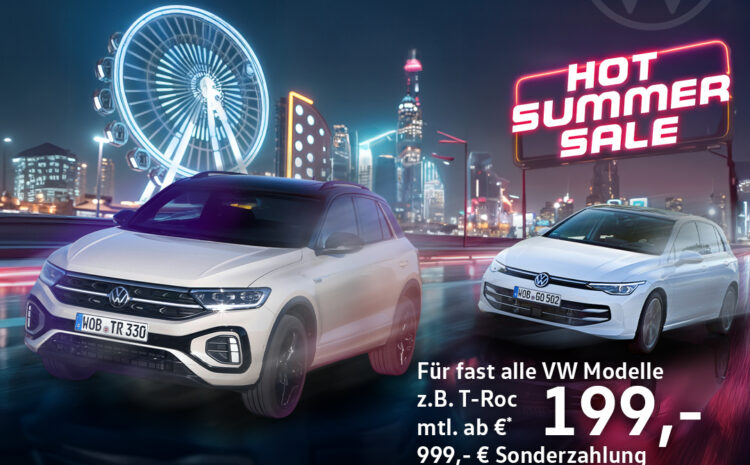  VW Hot Summer Sale