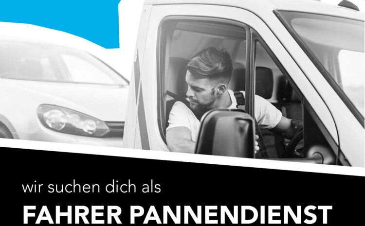  Fahrer Pannendienst (m/w/d)