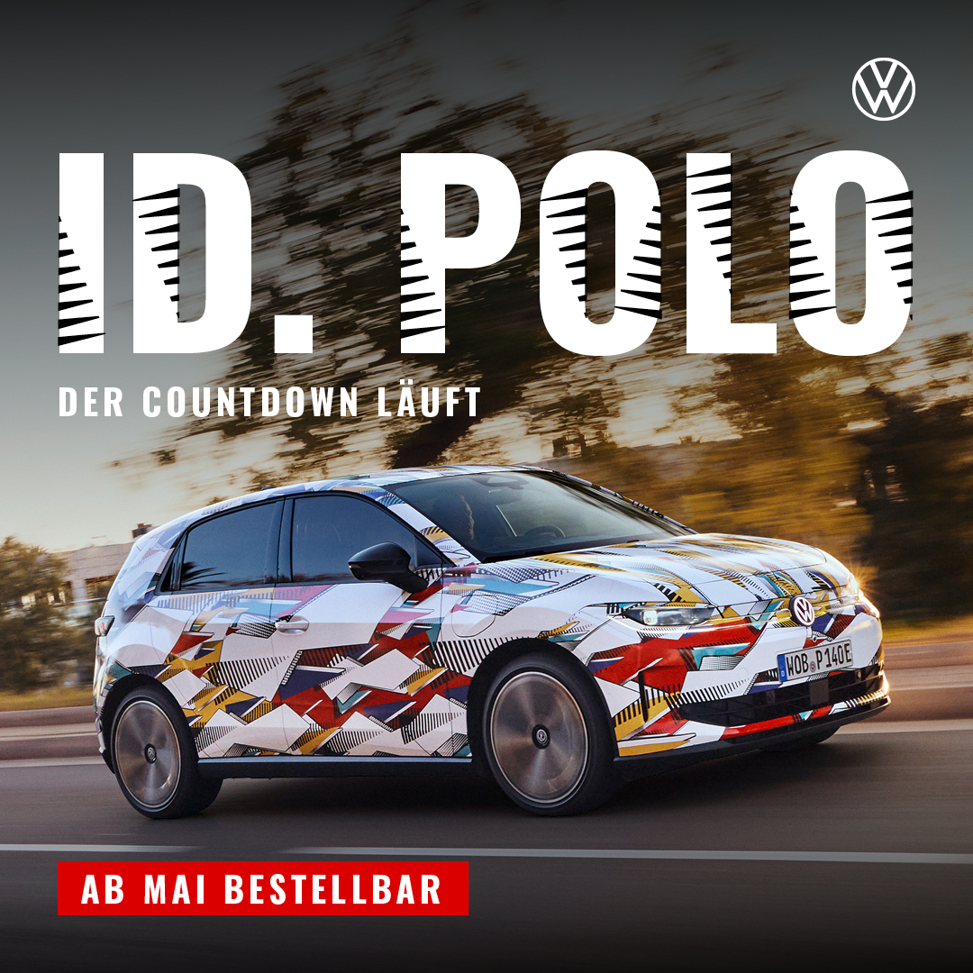 HEADER MOBILE VW ID. Polo Countdown