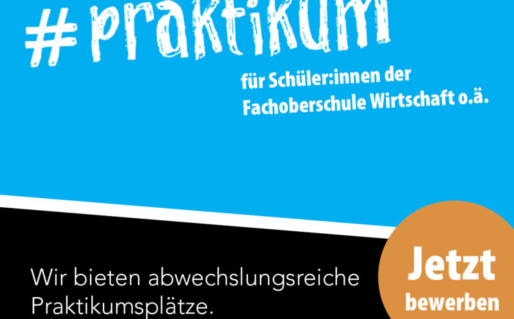  Praktikum (m/w/d)