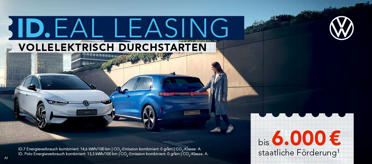 ID. Leasing bis zu 6000 Euro staatliche Förderung
